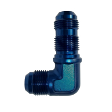 FTF Adapter Bulkhead Flare An6  90° Male Combo image 1