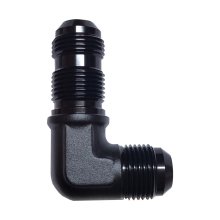 FTF Adapter Bulkhead An6  90° Black image 1