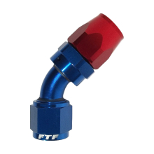 FTF Hose End Reusable Swivel 45° An10 image 1