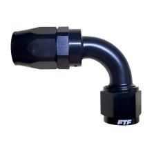 FTF Hose End Reusable 90° An10 - Black image 1