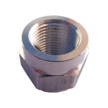 FTF Weld On Bung Female Aluminium 1/4" Npt image 1
