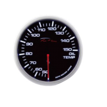 Depo Gauges Oil Temp Gauge 52mm - White Display image 1