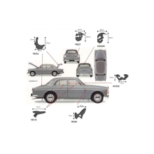 Rubber Kits - Volvo 122s Amazon - 2 Door image 1