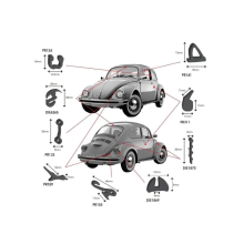 Rubber Kits - VW Beetle (1953 - 1957) image 1