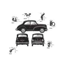 Rubber Kits - Morris Minor 1000 - 4 Door image 1