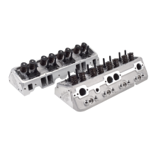 Edelbrock E-street Cylinder Heads Sbc 64cc 202/1 image 1
